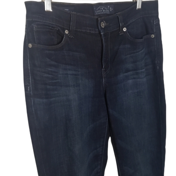 LUCKY Brand Brooke Ankle Skinny Western Rodeo Festival City Chic Jeans - Women's - Picture 5 of 11